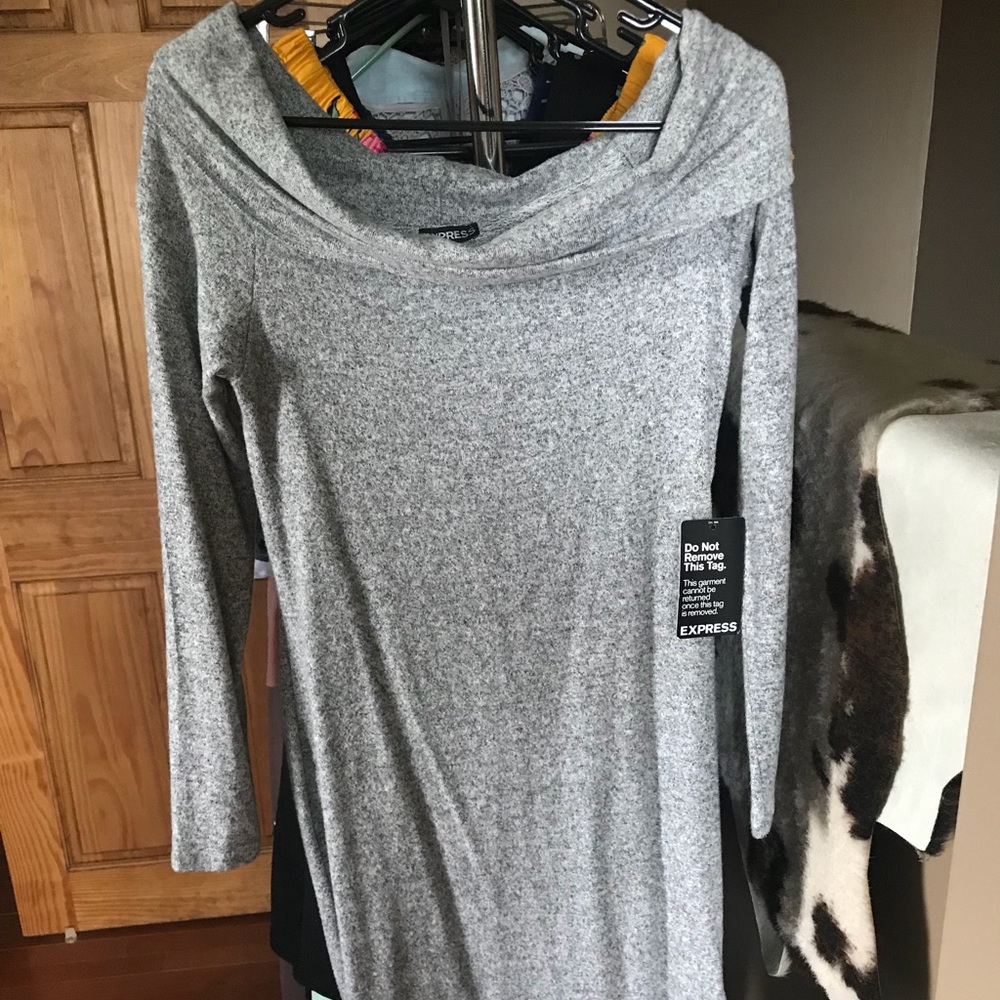 Express sweater dress size small. New with tags